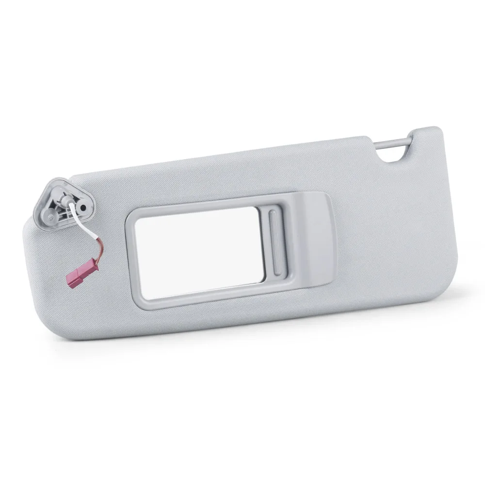51167252007 51167252008 Gray Sun Visor Right Driver Left Passenger With Mirror Light for BMW 3 X1 Series E84 E90 E90N E91 E91N