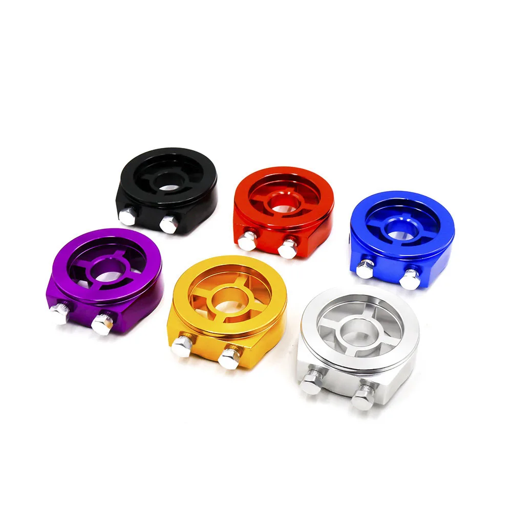 M20*1.5 and 3/4-16 Universal Oil Filter Cooler Sandwich Plate Adapter Oil Adapter Car Meter - Image 2