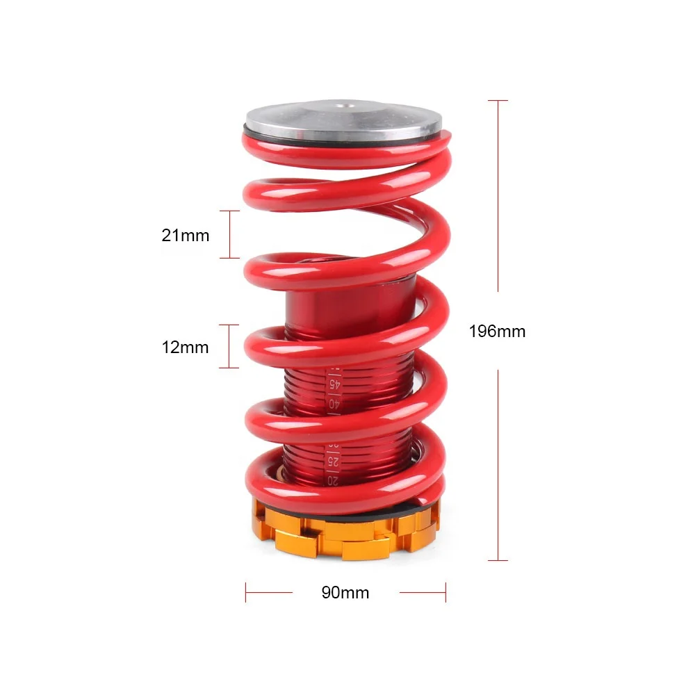 Red Available Aluminum Coilover Suspension Springs Kit with 12-Month Warranty for for 01-05 SI EP3 - Image 4