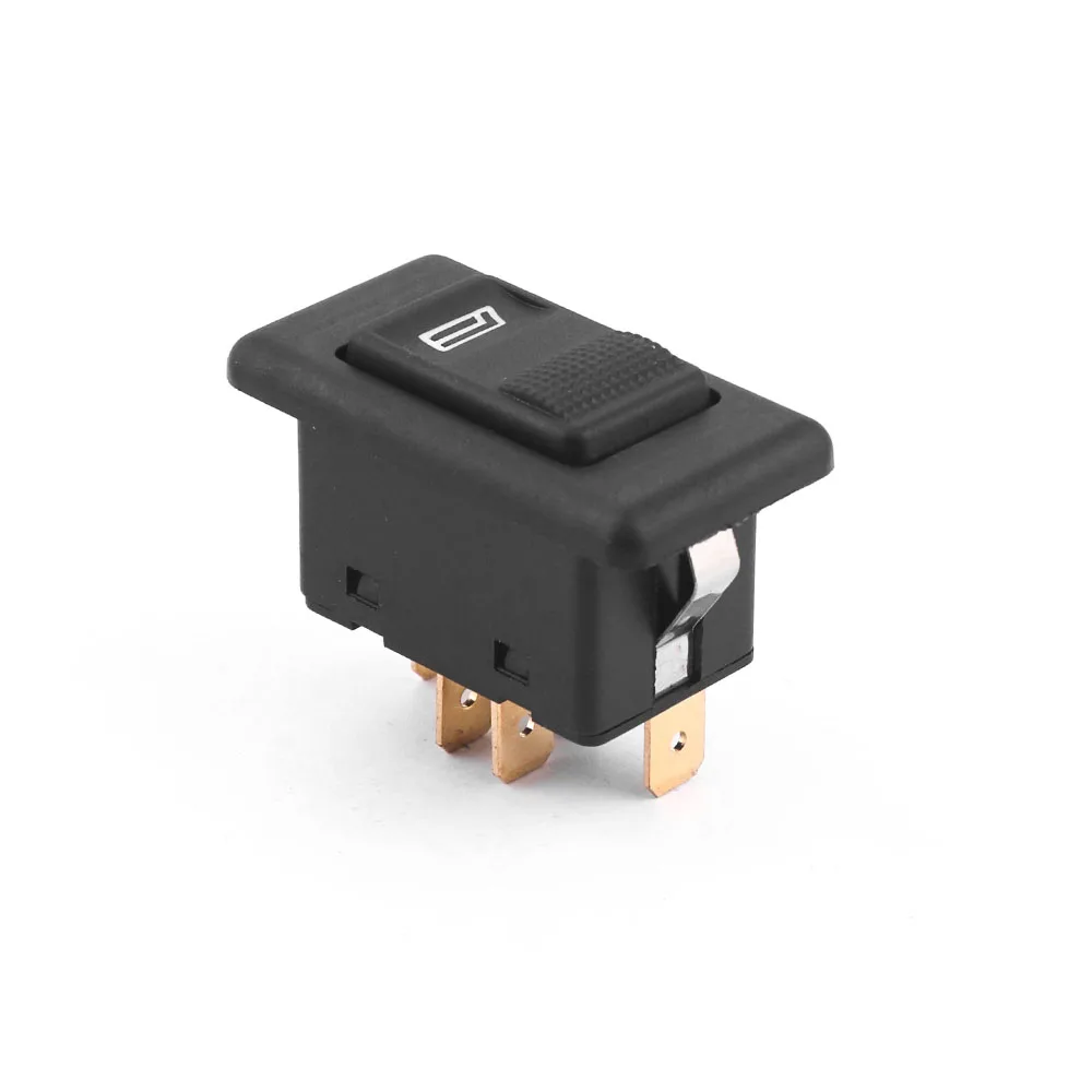 New 5-Pin DC 12V/24V 20A Universal Power Window Switch with Green LED Light for Cars-3 Months Warranty