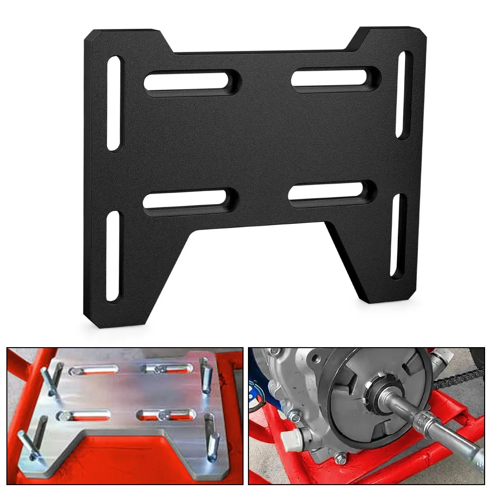 Dynoracing Universal Aluminum Alloy Engine Motor Mount for Mini Bike Go Kart Coleman Doodlebug Tilloson & Small 4 Stroke Engines - Image 5