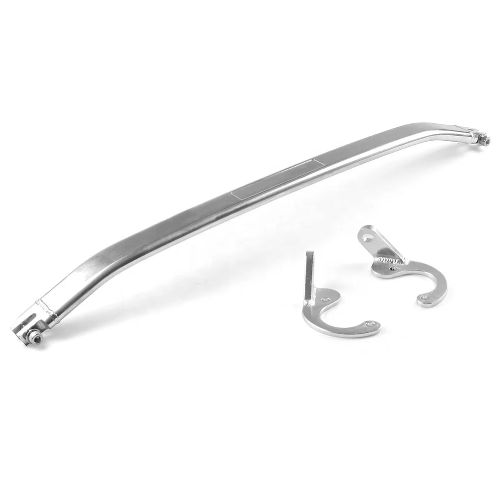 Front Strut Bar Front Upper Strut Brace Tie Bar Rear Kit for Honda Civic 92-00 EG EK/93-97 Del Sol/94-01 Integra DC2 - Image 2