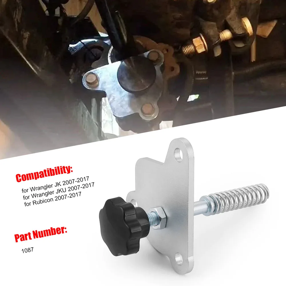 Manual Swaybar Disconnect 1087 Aluminum for Wrangler JK JKU 07-17 Rubicon Model Replace Electric Swaybar Easy Installation - Image 6