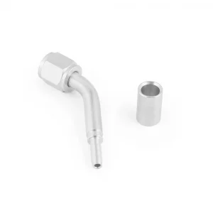 High Quality AN4 Crimp Fittings for Hydraulic Hose Pipe Fittings 0/45/90 Degree Hose Connectors