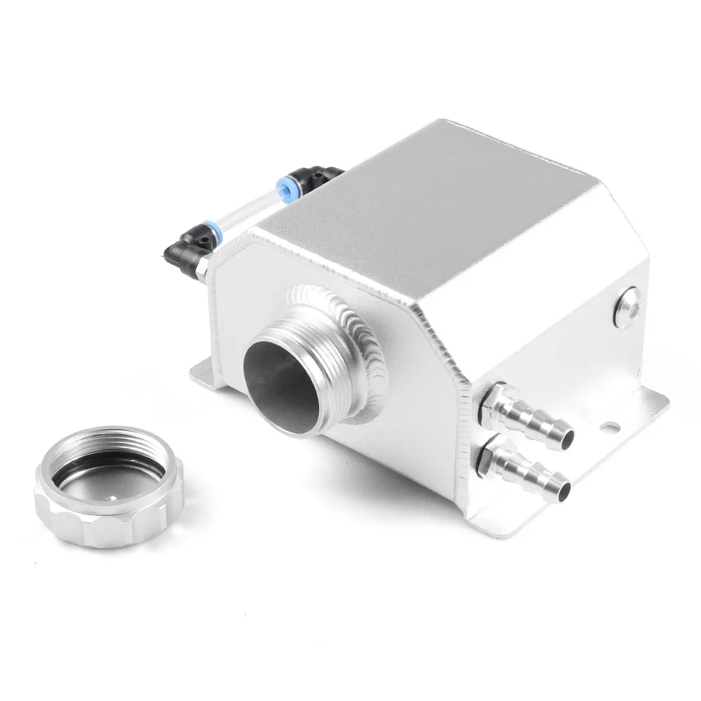 Universal Alloy Breather Tank Aluminium Engine 1L Oil Catch Can - Image 4