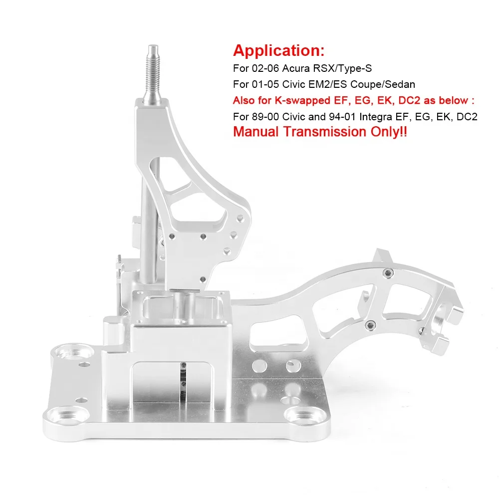 Aluminum Gear Shifter Shift Knob Billet Shifter Box for Acura RSX / K Series Engine EG EK DC2 EF for Honda - Image 3