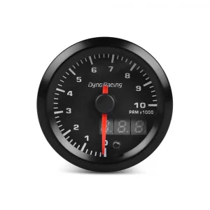 7 Colors Led Car Meter 52mm Dual Display 0-10000 Tachometer Rpm GaugWith Stepper Motor