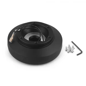 Dynoracing 195H Sports Racing Car Steering Wheel Mount Short Hub Adapter Quick Release Kit for Mercedes Benz 1976-1995