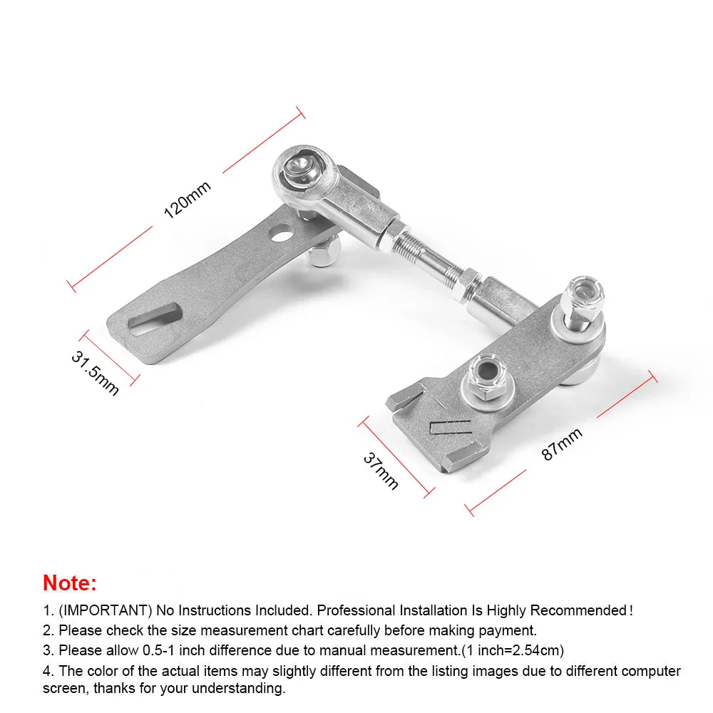 Transfer Case Linkage Kit Fits for Jeep Cherokee XJ Comanche MJ 1986-2001 Easy Install Version Stainless Steel - Image 5