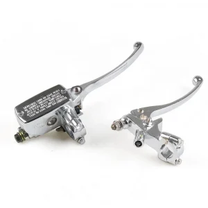 Motorcycle 7/8" 22MM Handlebar Master Cylinder Hydraulic Brake Control With Clutch Lever