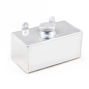 2L Aluminium Alloy Mirror Polished Windscreen Washer Bottle Intercooler Spray Tank
