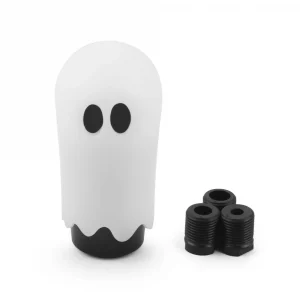 86mm 8-Color JDM Ghost Shift Head Knob Cute Halloween Style Car Gear Shift Knob with M8 M10 M12 Adapters