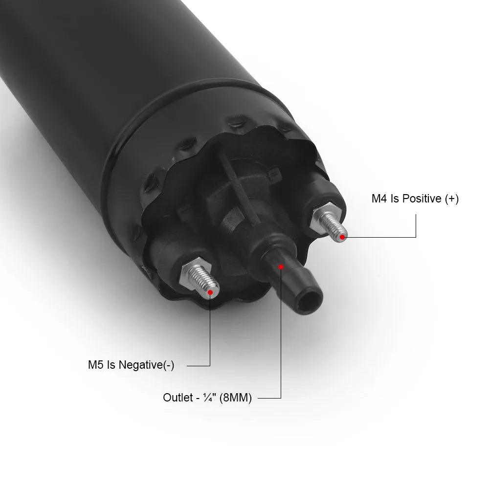 Alfa Romeo PEUGEOT Inline 12V High Pressure Electric Pump Replacement External Inline Pump for Gasoline Vehicles Model - Image 4