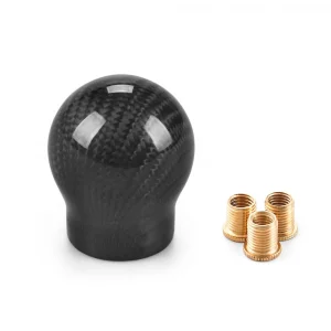 Real Carbon Fiber 5/6 SPEED Gear Shift Knob Manual Transmission Universal Shift Knob
