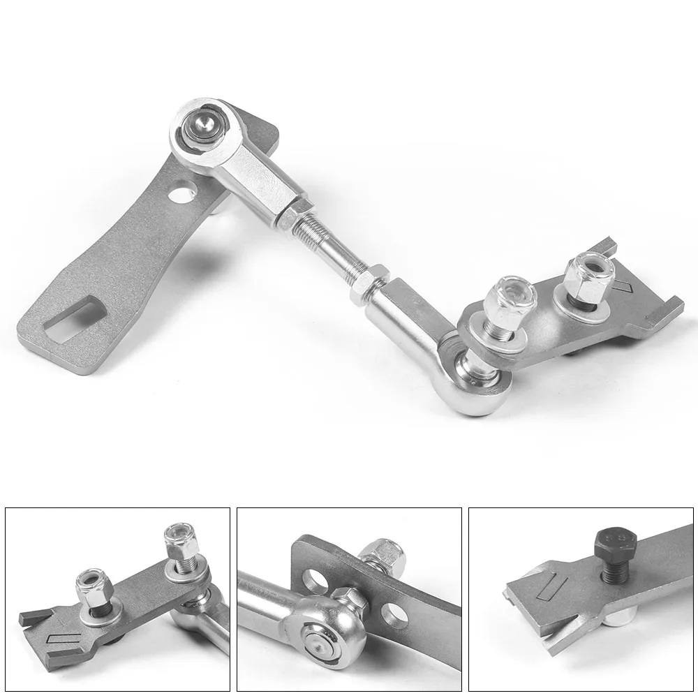 Transfer Case Linkage Kit Fits for Jeep Cherokee XJ Comanche MJ 1986-2001 Easy Install Version Stainless Steel - Image 3