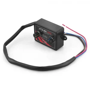 Universal 12V/24V Car Horn Switch with 25 Tones Plastic Coaxial Speaker Design