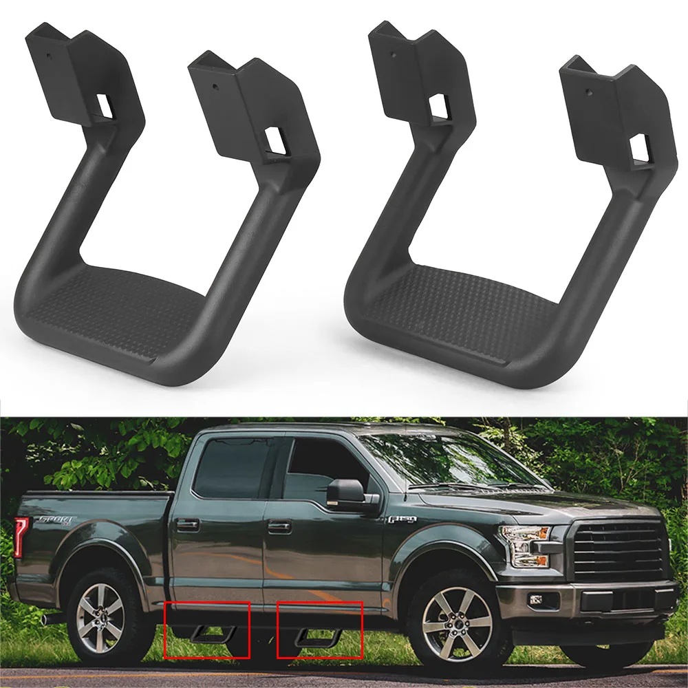 2PCS Aluminum Side Steps Mounting Brackets Kit for Chevy for GMC for Dodge for Ford for Toyota Pickup Trucks SUVs - Image 5