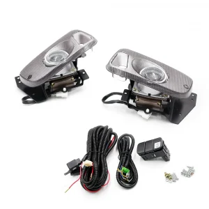 Fog Light Bumper Lamp 2/3D EG D15 D16 1.5/1.6 for Honda Civic 92-95 Left Right Fog Lights Fog Lamp Driving Lamp