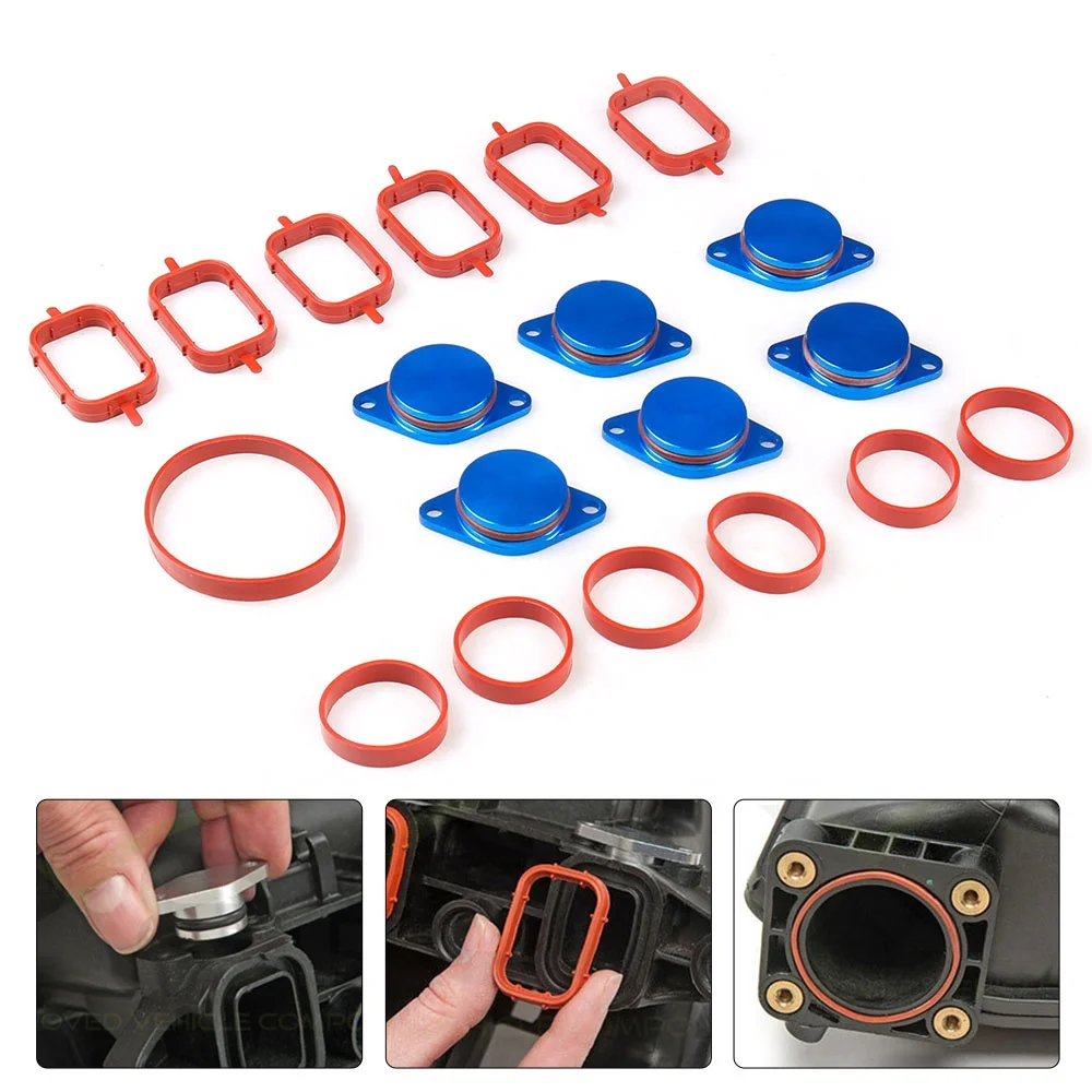 6*33mm Auto Replacement Parts for BMW M57 Swirl Blanks Flaps Repair Delete Kit with Intake Gaskets Key Blanks - Image 6