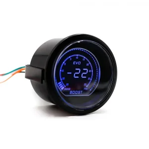 2'' 52Mm Car Evo Digital Psi Meter Turbo Boost Gauge With Sensor Turbo Boost Meter Pressure