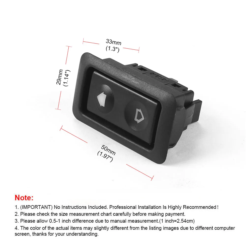 Universal 6pin 12-24V 10A-30A Car Electric Window Switch Button Cover Power Controller Toggle Switch Car Accessories - Image 6