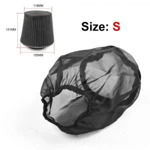12*15MM Air Filter Protective Cover Waterproof Oilproof Dustproof for High Flow Air Intake Filters