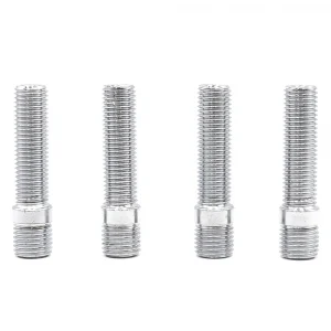 20Pcs 58Mm M14X1.5 to M12X1.5 New Racing Car Wheel Stud Conversion Tall Lug Bolts to Studs