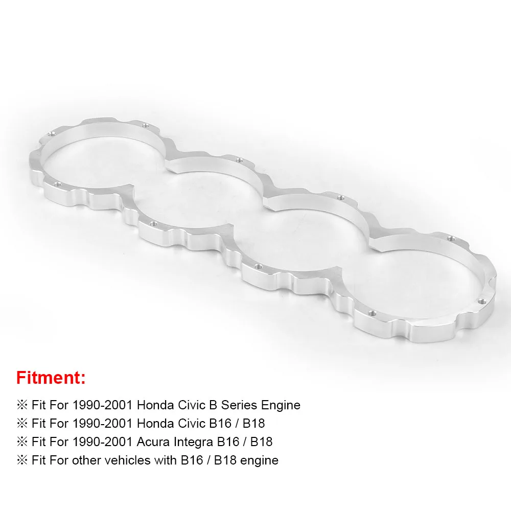 Aluminum Engine Block Guard for Honda Acura Civic B18A B16A B18C B16 B18B B18 Series 1990-2001 - Image 6