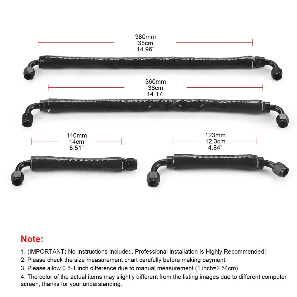 Turbocharger Coolant Line Upgrade Kit for Ford F-150 3.5L 11-16,Expedition 15-17,Transit 13-14 for Lincoln Navigator 15-17 3.5L - Image 6