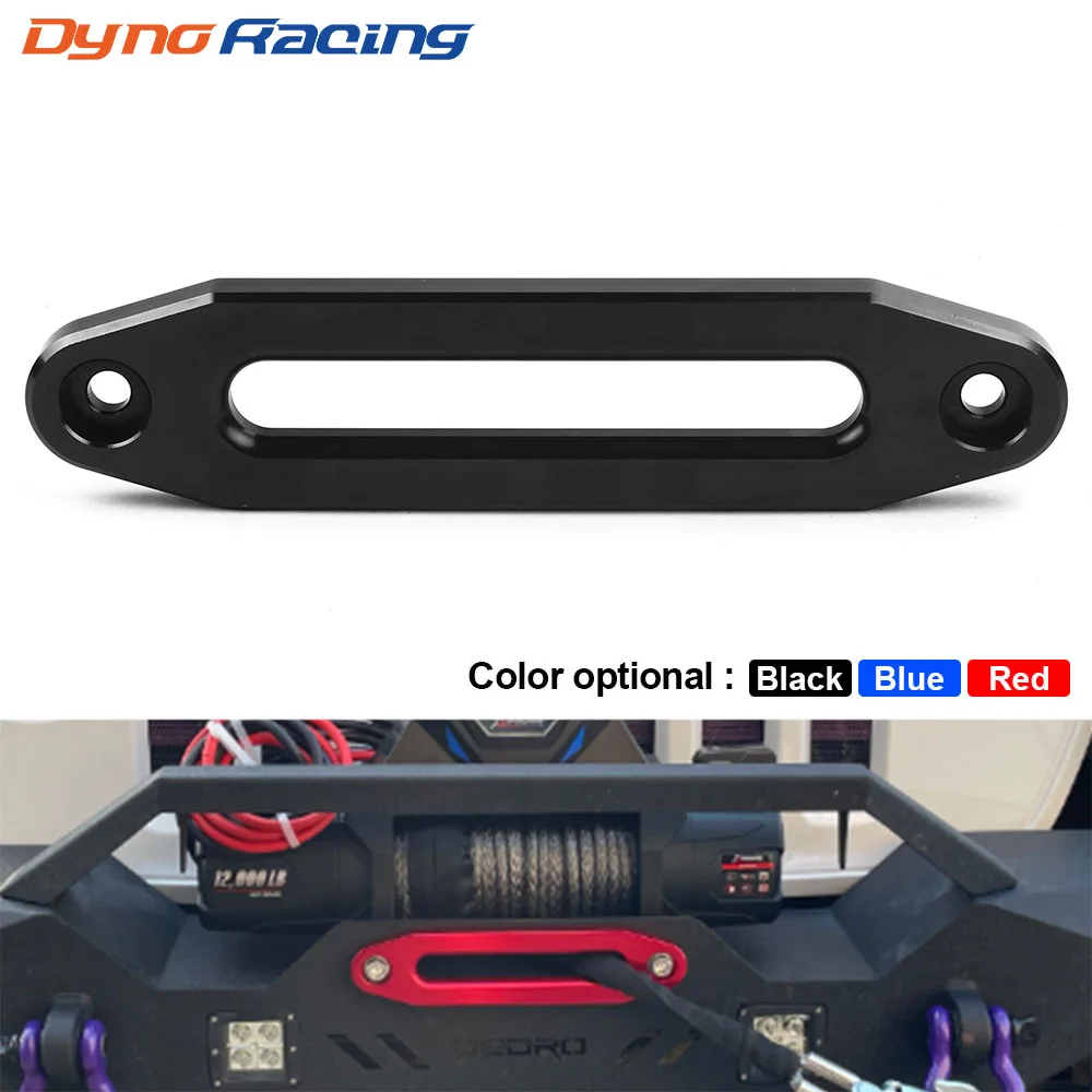 Aluminum Hawse Fairlead for ATV UTV Synthetic Winch Rope Cable Guide - Image 2