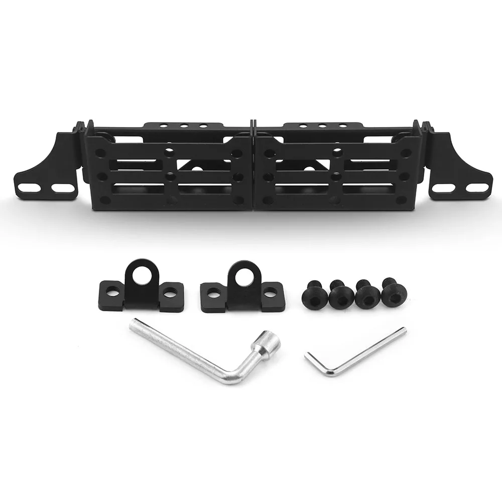 Multifunction Tactical Organizer Front Seat Brackets with Storage Tray Rigid Panel Mounts for Toyota Tacoma 4Runner for Lexus