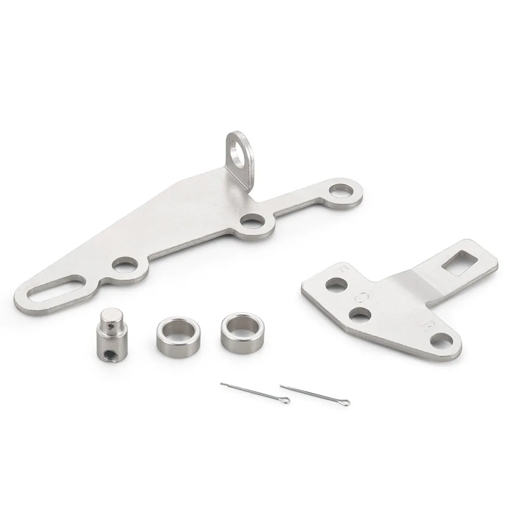 Automatic Transmission Shifter Cable Bracket & Shift Lever Kit 35498 for Turbo TH400 TH350 TH250 200-4R 700R4 4L60E 4L80E - Image 5