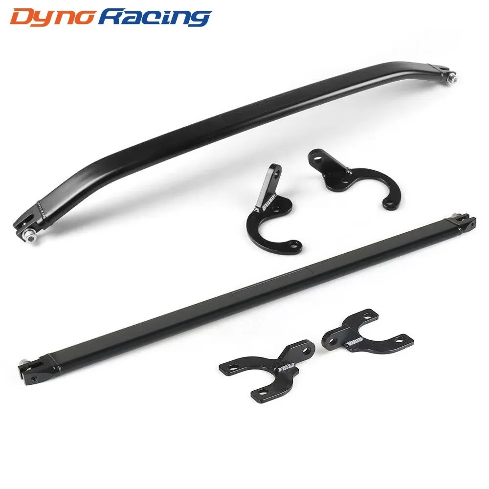2 in 1 Front and Rear Strut Tie Bar for 92-00 Civic EG EK/93-97 Del Sol/94-01 Integra DC2