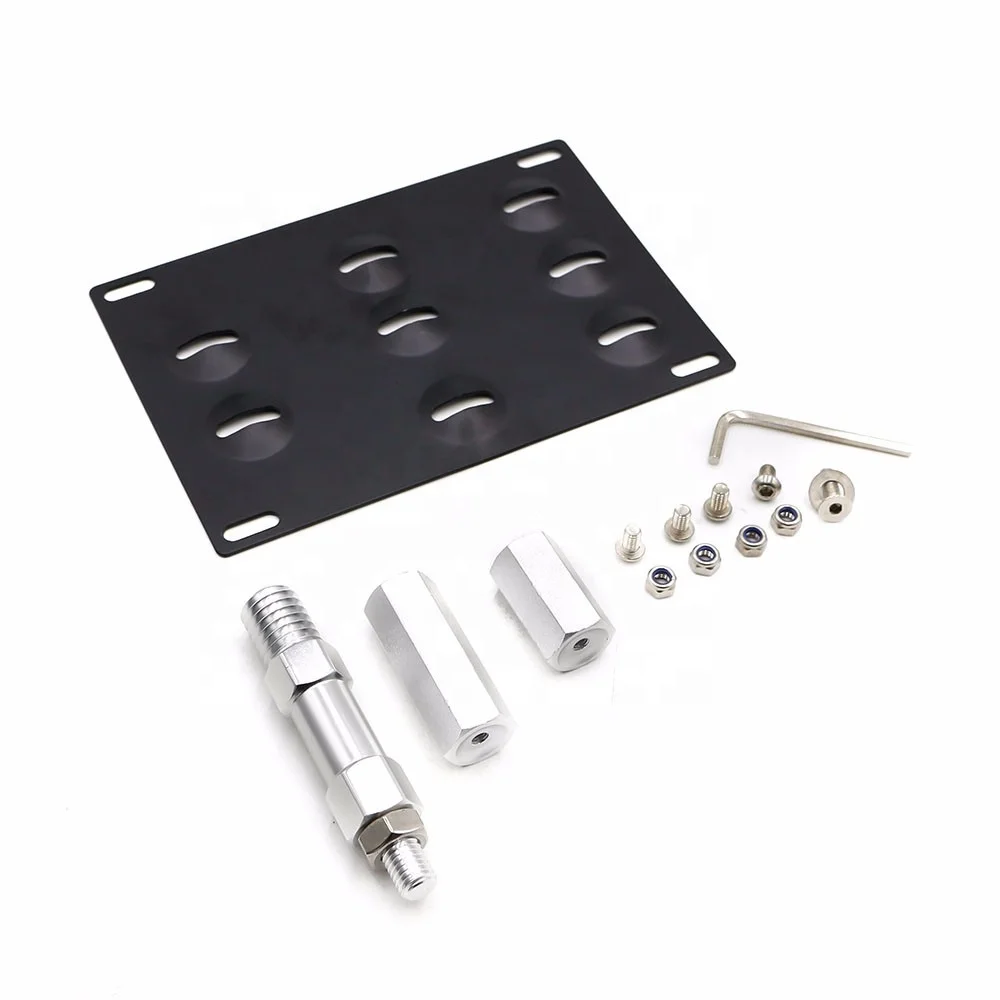 Front Bumper Tow Hook License Plate Mount Bracket for BMW Mini Cooper F10 F22 F30 F31 2 3 5 Series YC101096 - Image 4