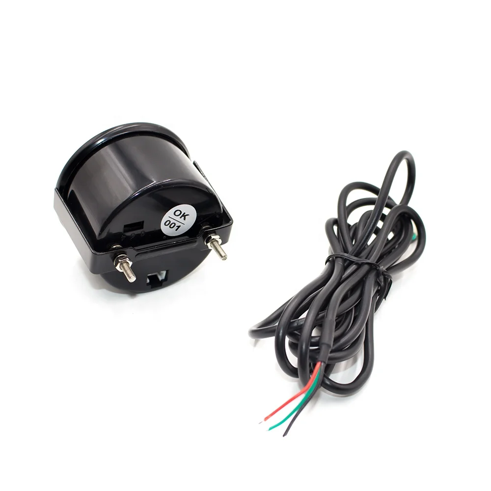 2" 52Mm Evo 7 Colors LCD Water Temp Gauge 40-140 Celsius ABS+Metal+Glass Universal Fitment - Image 6