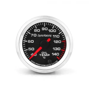 Dynoracing 2'' 52mm 12V Oil Temp Gauge Celsius 7 Colors Pointer Oil Temperature Meter With Stepper Motor