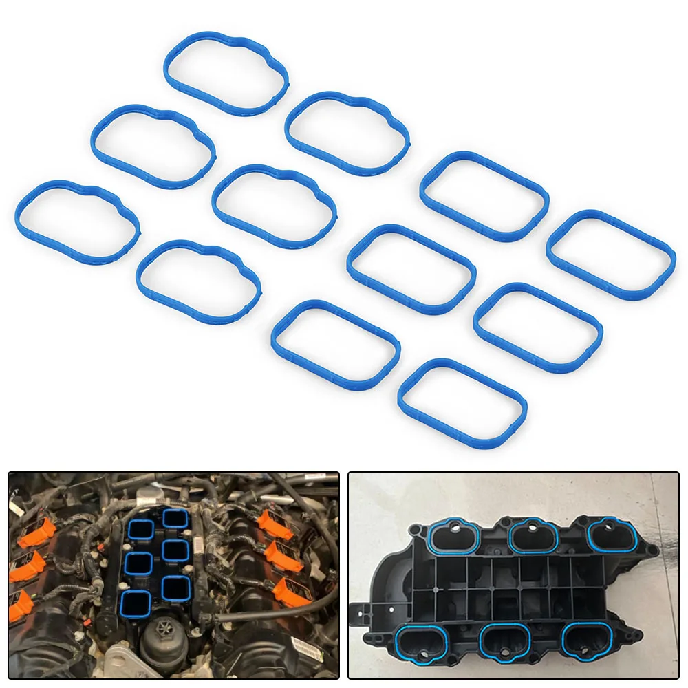 12PCS/SET Intake Manifold Gasket Set Plenum Gasket for Chrysler for Dodge for Jeep Ram 2011-2019 5184562AC 5184331AC MS97204 - Image 6