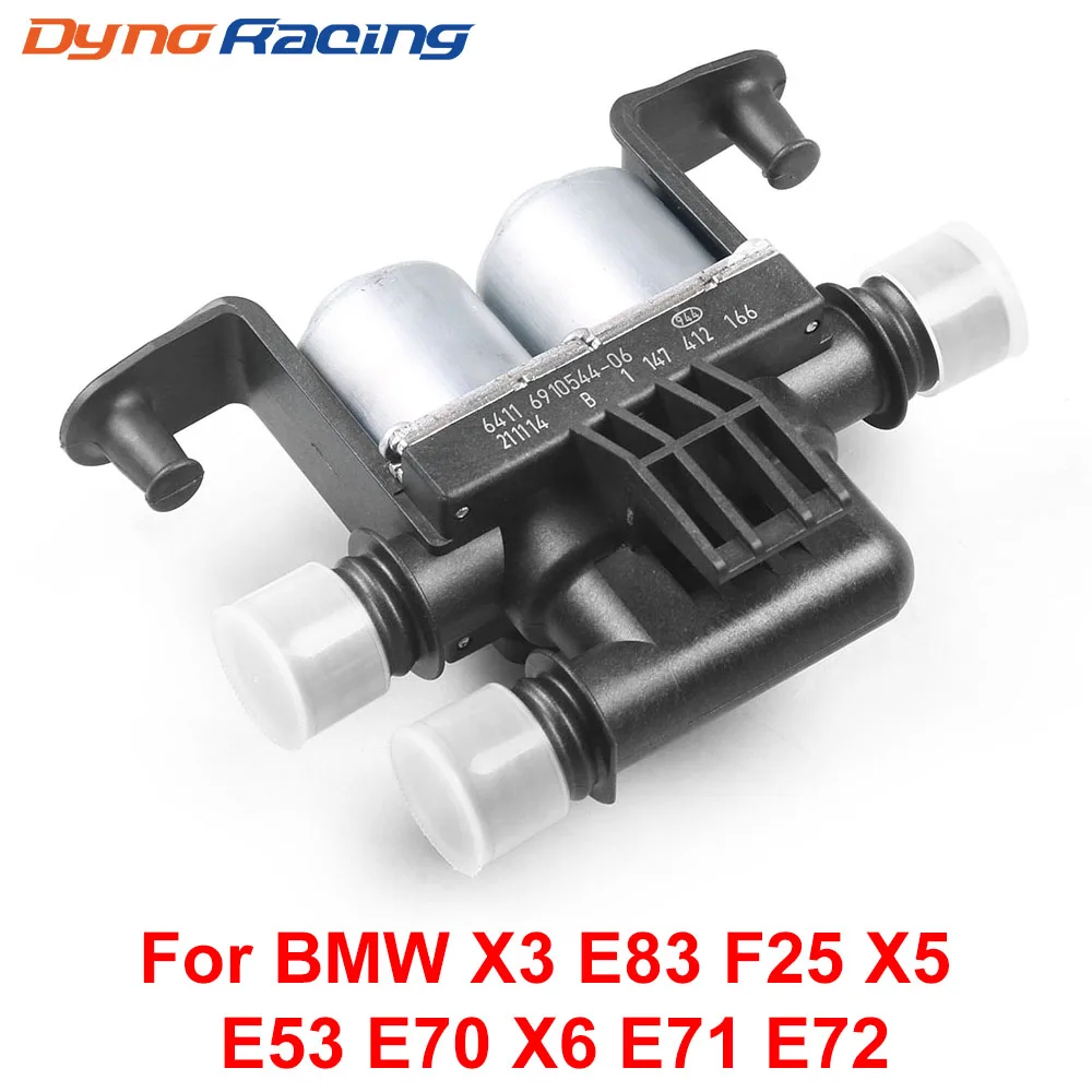 Heater Water Control Valve for BMW X3 E83 F25 X5 E53 E70 X6 E71 E72 64116910544 Heater Control Valve Solenoid - Image 2