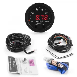 X-Series Wideband O2 Air Fuel Ratio Gauge Kit 30-0300 LSU 4.9 0258017025 Oxygen Sensor AFR Sensor Controller 52mm Size