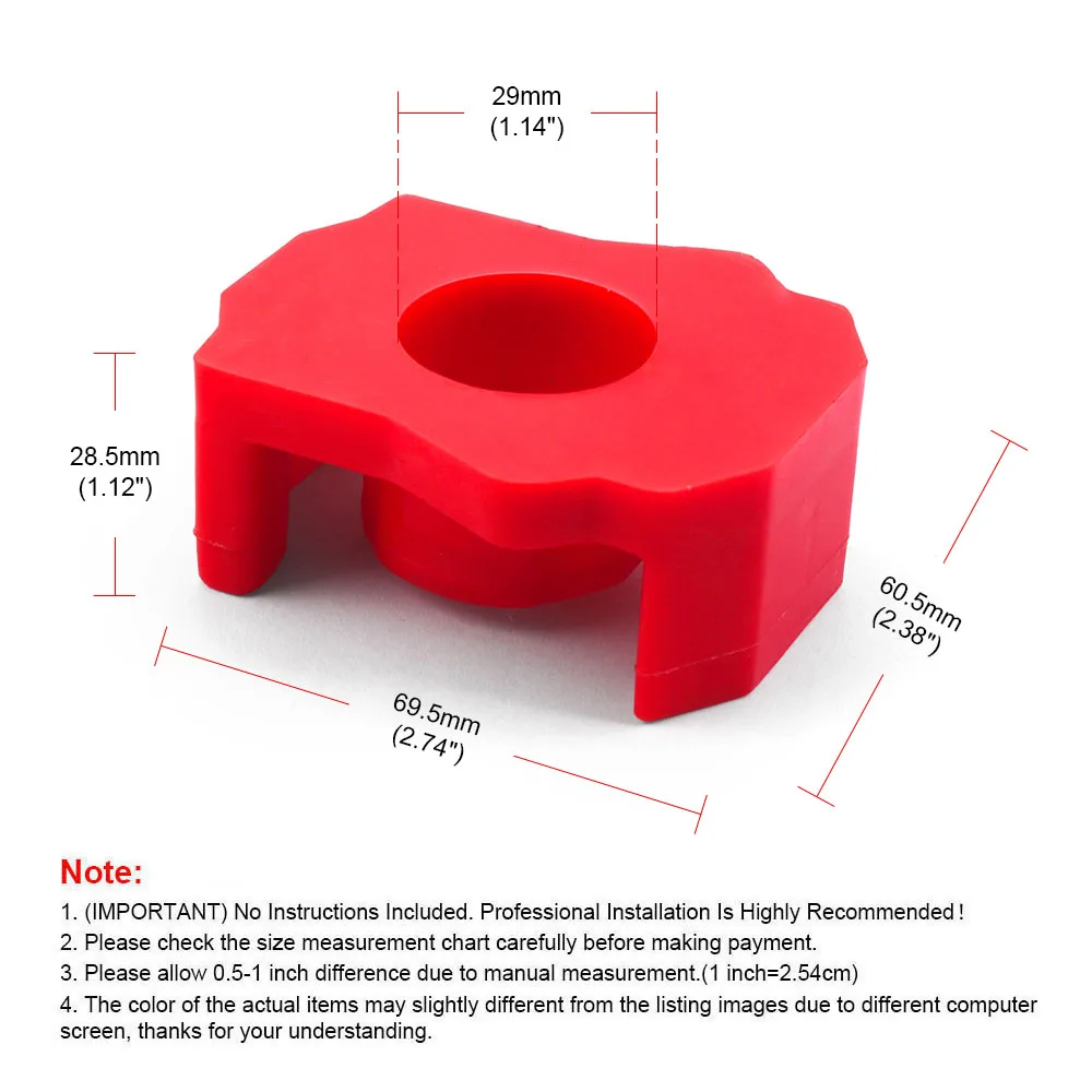 High Quality Polyurethane Engine Mount Insert Dog Bone Bushing Bushes for VW for Golf MK7 for Audi A3 S3 TT 2014-2019 - Image 6