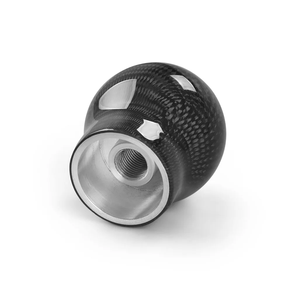 Real Carbon Fiber 5/6 SPEED Gear Shift Knob Manual Transmission Universal Shift Knob - Image 5