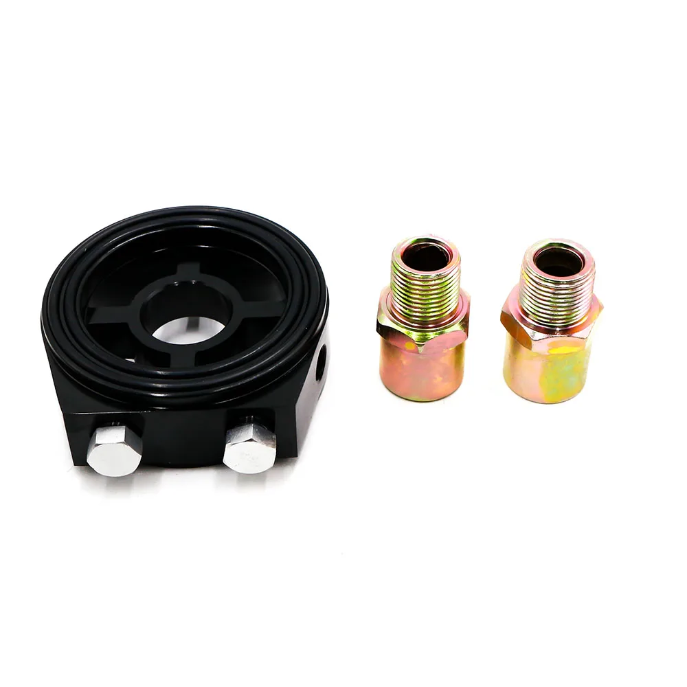 M20*1.5 and 3/4-16 Universal Oil Filter Cooler Sandwich Plate Adapter Oil Adapter Car Meter - Image 3