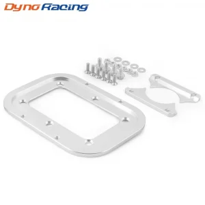 Dynoracing Trunk Battery Hold Down Aluminum Pallet Bracket for Optima EV S1LF Silver 2021- Model 34M D34M D34 D34/78