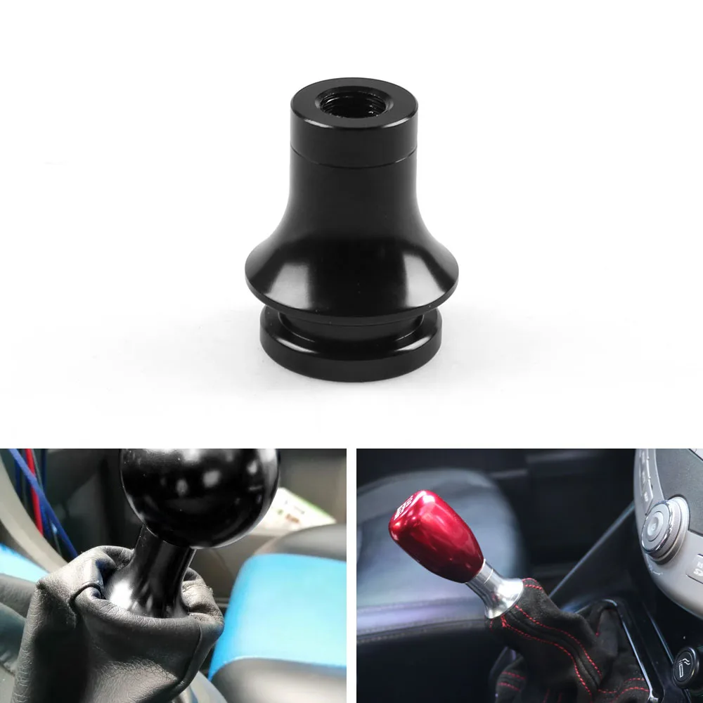 Dynoracing Universal Manual Gear Shifter Thread Shift Knob M10X1.5 M10X1.25 M12X1.25 Boot Retainer Adapter Plastic for Cars - Image 5