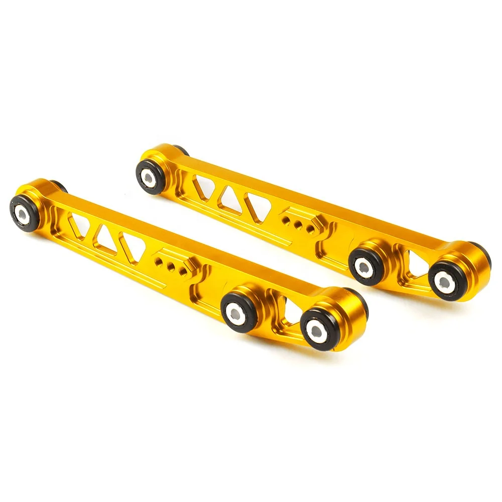 2PCS Rear Lower Control Arm Subframe Brace Tie Bar Arms ASR Kit for Honda Civic 88-95 EG ARM JDM LCA