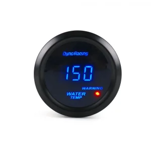2" 52mm Digital Water Temperature Gauge Blue Led Car Temp Meter With Sensor