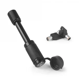New 5/8 Inch Steel Car Trailer Hitch Pin Lock with Keys Anti-Theft Waterproof for 2 Inch Receiver RV Truck