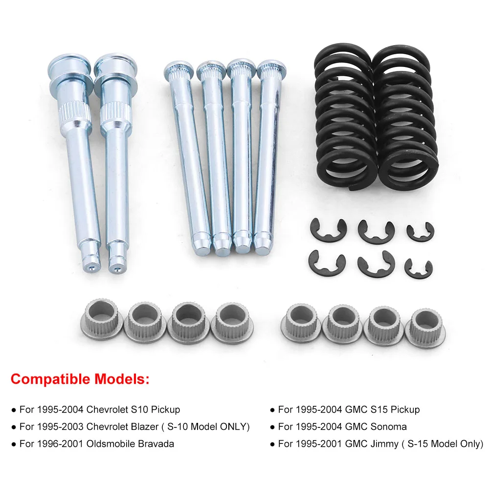 Door Hinge Pin and Bushing Kit With Door Hinge Spring for Chevrolet Blazer S10 S15 1994-2004 - Image 5
