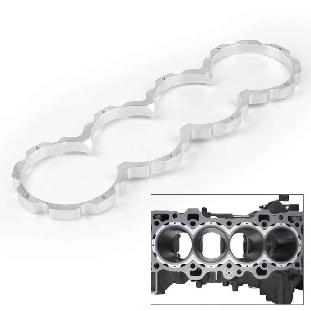 Aluminum Engine Block Guard for Honda Acura Civic B18A B16A B18C B16 B18B B18 Series 1990-2001