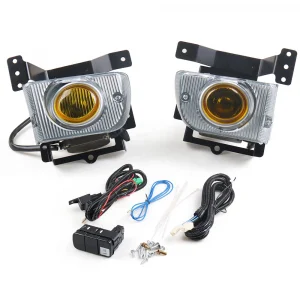 Fog Light Bumper Lamp for Honda Civic 1992-1995 4D Sedan Left Right Fog Lights Fog Lamp Driving Lamp Switch Kit BX101831